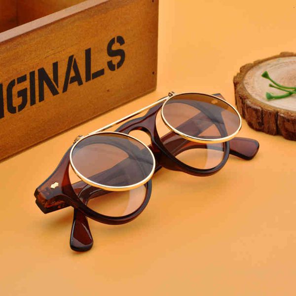 designer sunglasses flat clamshell goggles round brand metal retro men women flip up sun glasses vintage gothic steampunk, White;black
designer sunglasses flat clamshell goggles round brand metal retro men women flip up sun glasses vintage gothic steampunk, White;black