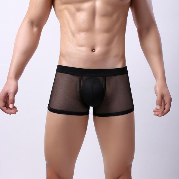 men's underwear breathable mesh underwear middle waist men leisure sports mens trunks panties boxer underpants fashion 2021, Black;white
men's underwear breathable mesh underwear middle waist men leisure sports mens trunks panties boxer underpants fashion 2021, Black;white