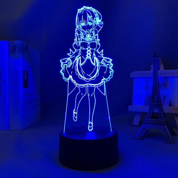 night lights 3d lamp anime re zero starting life in another world nightlight for kids bedroom decor birthday gift rem led light
night lights 3d lamp anime re zero starting life in another world nightlight for kids bedroom decor birthday gift rem led light