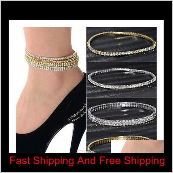2 row sparkly crystal rhinestone stretch anklet summer beach barefoot sandal ankle chain anklet foo qyllrn new_dhbest, Red;blue
2 row sparkly crystal rhinestone stretch anklet summer beach barefoot sandal ankle chain anklet foo qyllrn new_dhbest, Red;blue