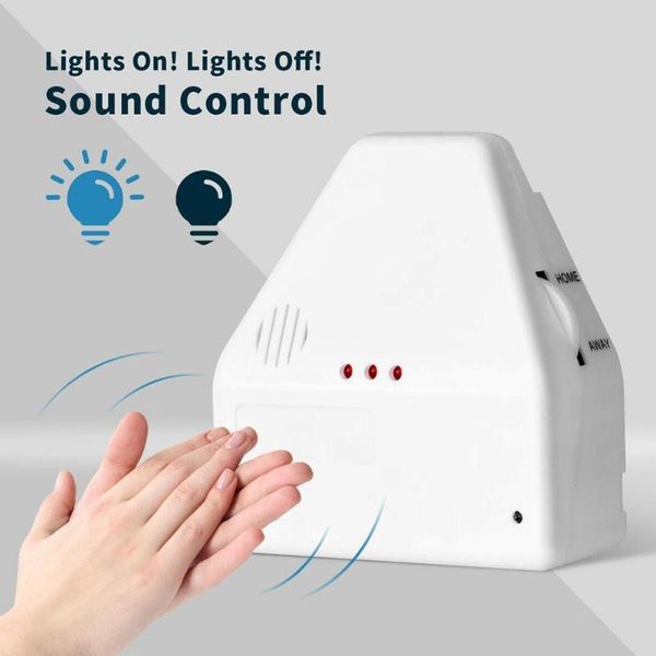 universal clapper sound activated switch on / off clap electronic gadget light switch 110v sound control
universal clapper sound activated switch on / off clap electronic gadget light switch 110v sound control