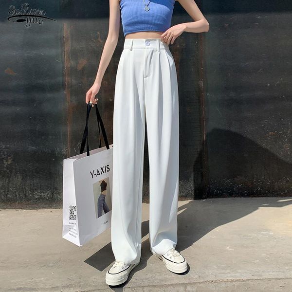 women's pants & capris women casual loose high waist wide leg spring slim ladies long trousers female floor-length white suits 16401, Black;white
women's pants & capris women casual loose high waist wide leg spring slim ladies long trousers female floor-length white suits 16401, Black;white