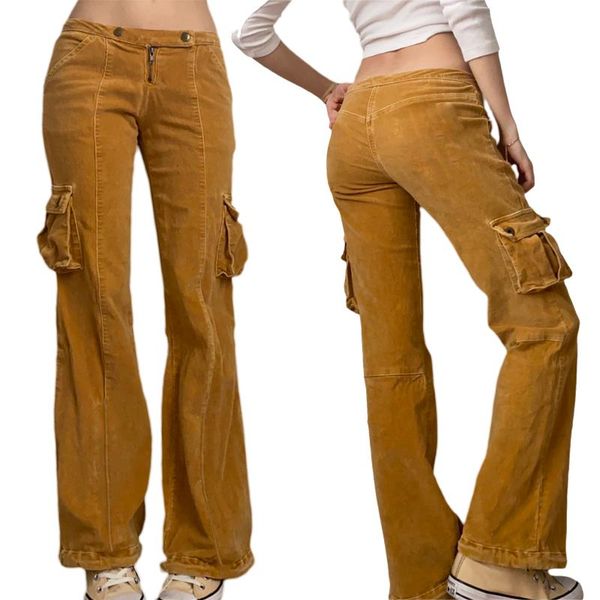 women's pants & capris autumn winter women casual y2k wide-leg ladies female retro vintage solid color zipper trousers with pockets, Black;white
women's pants & capris autumn winter women casual y2k wide-leg ladies female retro vintage solid color zipper trousers with pockets, Black;white