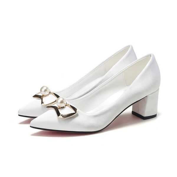 dress shoes white wedding female thick heel red pregnant woman middle bride champagne bridesmaid rhinestone pumps, Black
dress shoes white wedding female thick heel red pregnant woman middle bride champagne bridesmaid rhinestone pumps, Black