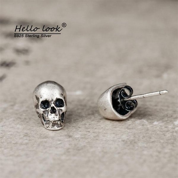 stud hellolook 925 sterling silver gothic skull earrings for men personality punk earring jewelry, Golden;silver
stud hellolook 925 sterling silver gothic skull earrings for men personality punk earring jewelry, Golden;silver