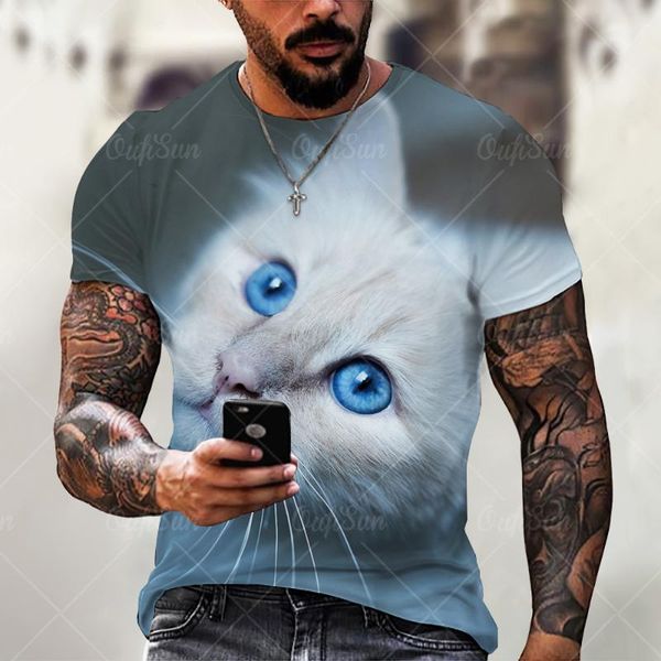 men's t-shirts kawaii animal cat 3d printed t shirt men women summer oversized casual loose short sleeve tees lovely pets pattern cloth, White;black
men's t-shirts kawaii animal cat 3d printed t shirt men women summer oversized casual loose short sleeve tees lovely pets pattern cloth, White;black