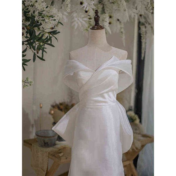 luxury street style dresses light wedding 2021 simple satin french fishtail temperament bride super fairy dream sen seri travel shooting ski, Black;pink
luxury street style dresses light wedding 2021 simple satin french fishtail temperament bride super fairy dream sen seri travel shooting ski, Black;pink