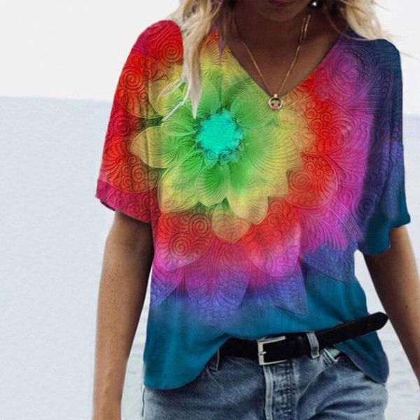 women's t-shirt retro women aesthetic floral v neck short sleeve loose t shirts tunic casual basic graphic tees shirt, White
women's t-shirt retro women aesthetic floral v neck short sleeve loose t shirts tunic casual basic graphic tees shirt, White