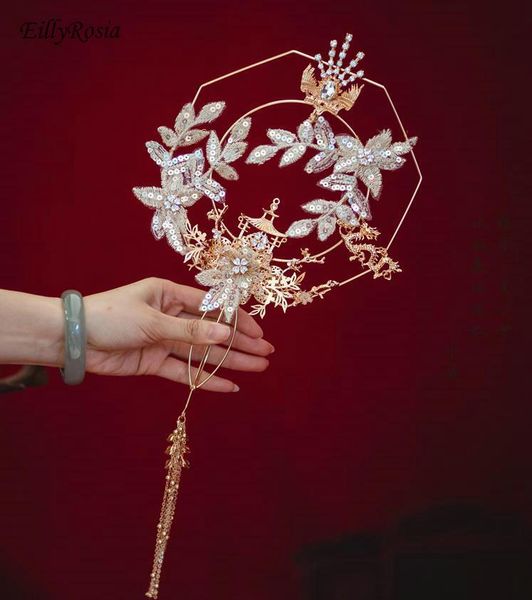wedding flowers chinese classical bridal fan ancient golden vintage red metal tassel sequined women bouquet for bride xiuhe dress
wedding flowers chinese classical bridal fan ancient golden vintage red metal tassel sequined women bouquet for bride xiuhe dress