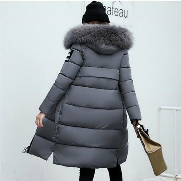 plus size women fashion winter coat long slim thicken warm down cotton padded jackets outwear parkas 3xl 211018, Black
plus size women fashion winter coat long slim thicken warm down cotton padded jackets outwear parkas 3xl 211018, Black