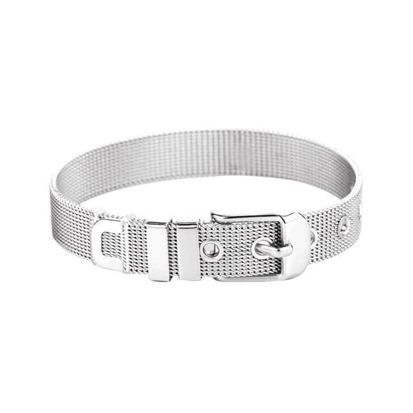 charm bracelets stainless steel watch belt mesh bracelet men's and women's personalized adjustable, Golden;silver
charm bracelets stainless steel watch belt mesh bracelet men's and women's personalized adjustable, Golden;silver