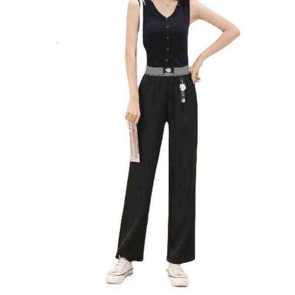 women's tencel jeans summer thin ice high waist loose and slim casual drop wide leg quarter pants, Blue
women's tencel jeans summer thin ice high waist loose and slim casual drop wide leg quarter pants, Blue