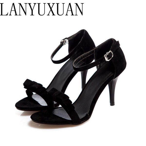 lanyuxuan 2021 ladies shoes sandalias mujer big size shoes women sandals high heels sapato feminino summer chaussure femme 33-1, Black
lanyuxuan 2021 ladies shoes sandalias mujer big size shoes women sandals high heels sapato feminino summer chaussure femme 33-1, Black