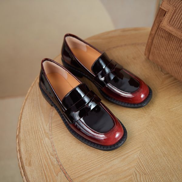 calfskin genuine leather loafers women shoes slip on round toe flats for ladies casual shoes women penny shoes handmade 2021 new, Black
calfskin genuine leather loafers women shoes slip on round toe flats for ladies casual shoes women penny shoes handmade 2021 new, Black