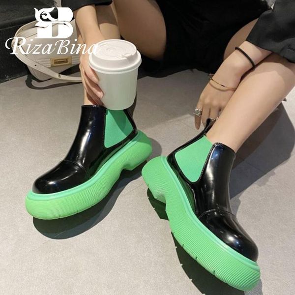 boots rizabina women ankle mix color real leather short fashion winter autumn shoes footwear size 34-40, Black
boots rizabina women ankle mix color real leather short fashion winter autumn shoes footwear size 34-40, Black