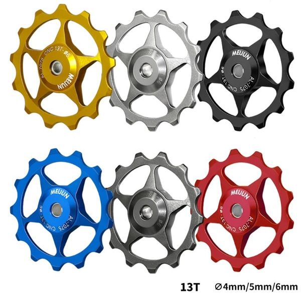 bike derailleurs 1pc bicycles rear derailleur changes for bicycle 11t/13t mountain road gear roller idler aluminum alloy 4/5/6mm
bike derailleurs 1pc bicycles rear derailleur changes for bicycle 11t/13t mountain road gear roller idler aluminum alloy 4/5/6mm