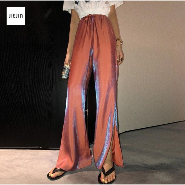 women's pants & capris high-quality satin smooth high waist wide leg loose women silk trousers solid party xxl, Black;white
women's pants & capris high-quality satin smooth high waist wide leg loose women silk trousers solid party xxl, Black;white