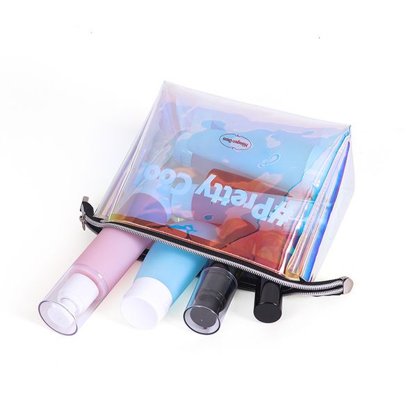 hbp net red tpu travel storage bag waterproof pvc lipstick wash laser magic color transparent cosmetic bags, Black;red
hbp net red tpu travel storage bag waterproof pvc lipstick wash laser magic color transparent cosmetic bags, Black;red