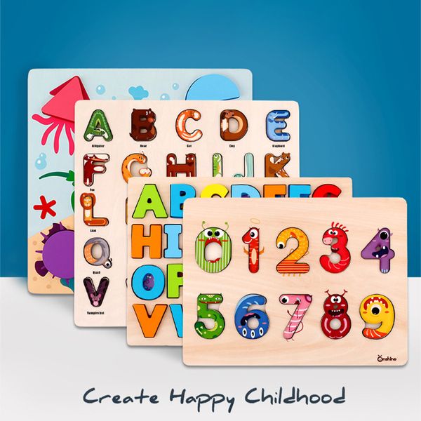 Early Educational Puzzle Toys Baby Hand Grasp Wooden Puzzle Toy Alphabet And Digit Parent-child Interactive Wood Puzzle Toy Gift
Early Educational Puzzle Toys Baby Hand Grasp Wooden Puzzle Toy Alphabet And Digit Parent-child Interactive Wood Puzzle Toy Gift