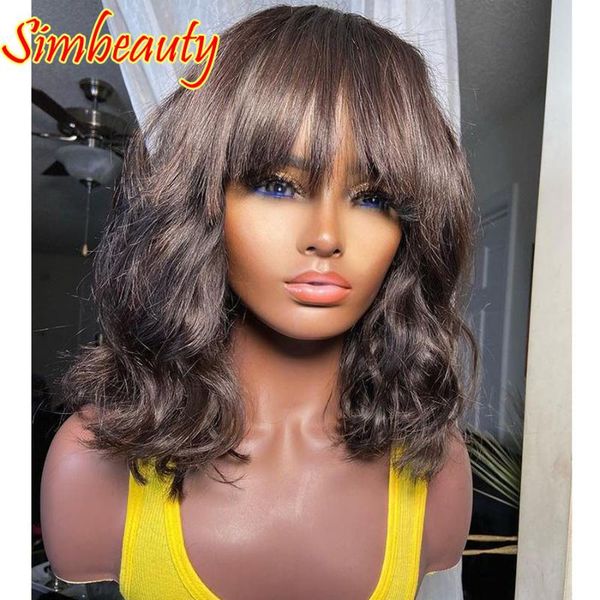 lace wigs 200density short bob wavy fringe human hair with bangs pre plucked 360 frontal baby for black women, Black;brown
lace wigs 200density short bob wavy fringe human hair with bangs pre plucked 360 frontal baby for black women, Black;brown
