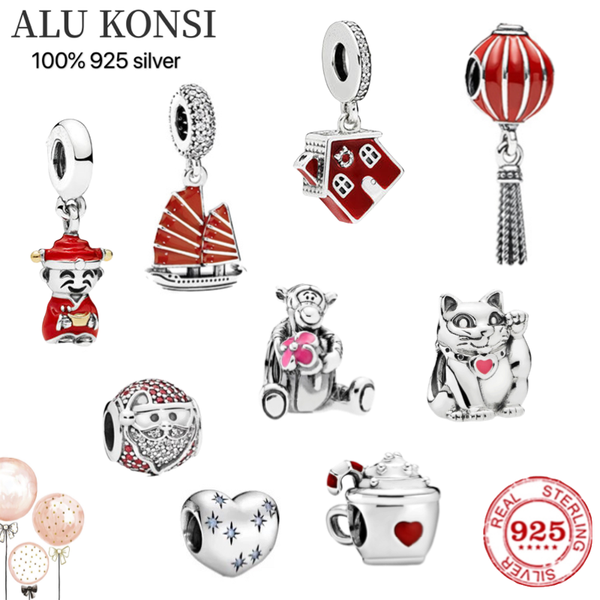 luxury fit original 100% 925 sterling silver charms pan beads for women fashion authentic diy jewelry christmas gift, Black
luxury fit original 100% 925 sterling silver charms pan beads for women fashion authentic diy jewelry christmas gift, Black