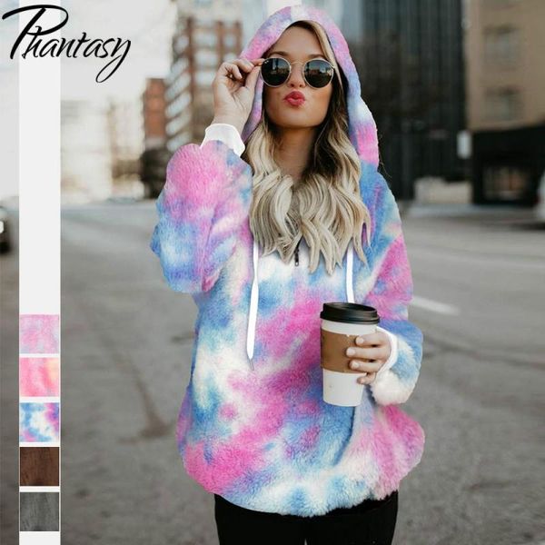 women's hoodies & sweatshirts phantasy women tie-dye fashion hooded sweatshirt casual streetwear outwear winter warm female pullover ye, Black
women's hoodies & sweatshirts phantasy women tie-dye fashion hooded sweatshirt casual streetwear outwear winter warm female pullover ye, Black