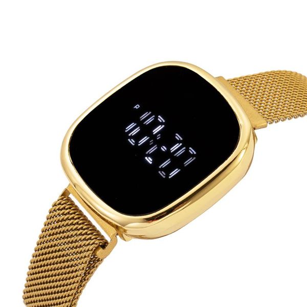 wristwatches sports watch for men women digital led electronic wrist magnetic watchband waterproof clock relogio masculino 2021, Slivery;brown
wristwatches sports watch for men women digital led electronic wrist magnetic watchband waterproof clock relogio masculino 2021, Slivery;brown