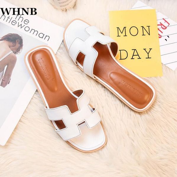 whnb brand slippers natural leather ladies sandals fashion brand flat shoes ladies slipp, Black
whnb brand slippers natural leather ladies sandals fashion brand flat shoes ladies slipp, Black