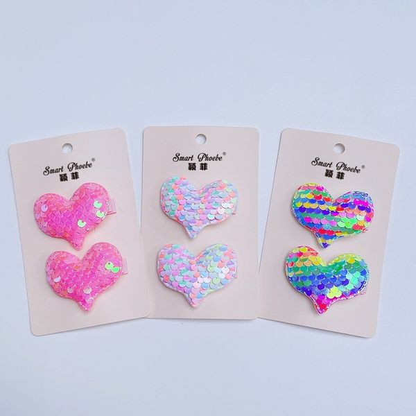 wholesale boutique 24sets fashion sequin heart haripins glitter cartoon gradient rainbow color barrettes princess headwear hai raccessories, Slivery;white
wholesale boutique 24sets fashion sequin heart haripins glitter cartoon gradient rainbow color barrettes princess headwear hai raccessories, Slivery;white