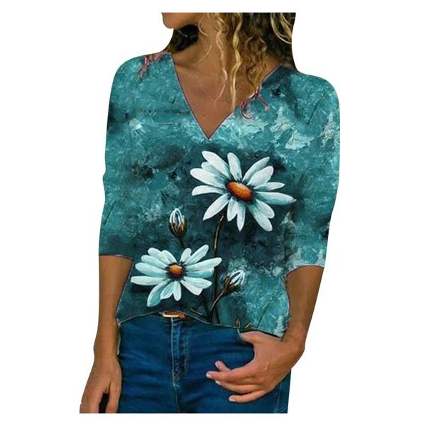 women's blouses & shirts summer half sleeve printing prints vest loose casual v-neck blouse polyester woman camisa, White 
women's blouses & shirts summer half sleeve printing prints vest loose casual v-neck blouse polyester woman camisa, White
