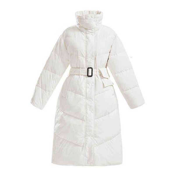 2021 belt purse down et women's middle and long knee thickened white duck winter coat tide, Black
2021 belt purse down et women's middle and long knee thickened white duck winter coat tide, Black