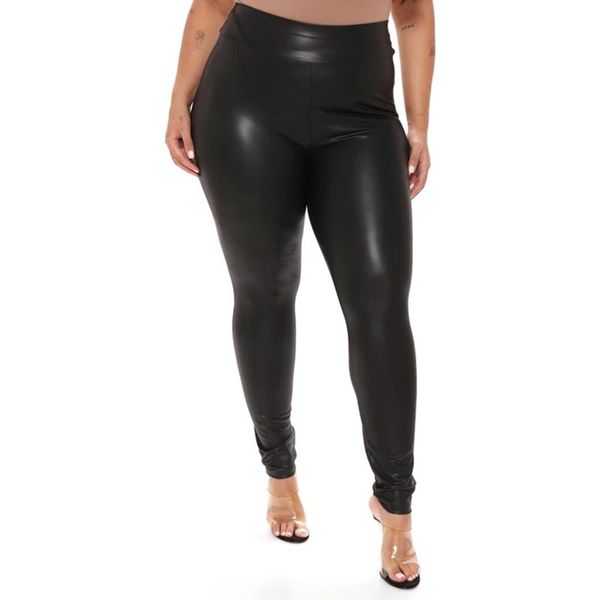 women's pants & capris female black pu trousers solid color high waist long skinny leggings for spring autumn, Black;white
women's pants & capris female black pu trousers solid color high waist long skinny leggings for spring autumn, Black;white