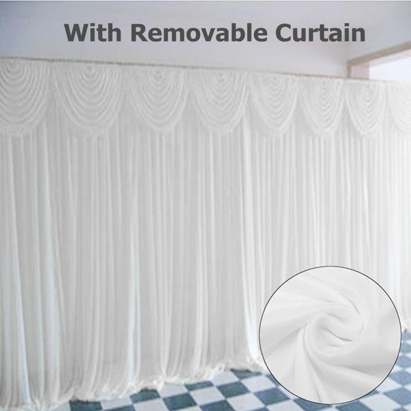 party decoration 118x118 white wedding stage backdrop pography background draping swags curtains
party decoration 118x118 white wedding stage backdrop pography background draping swags curtains