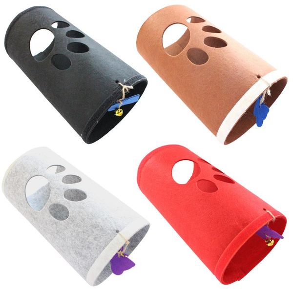 pet cat toy kitten funny hide tunnel toy play tube with bell pet supplies 5mm felt cloth 45cm x 25cm
pet cat toy kitten funny hide tunnel toy play tube with bell pet supplies 5mm felt cloth 45cm x 25cm
