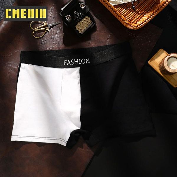 underpants cmenin cotton gay man's underwear boxer homme men's men boxers long cuecas cm894, Black;white
underpants cmenin cotton gay man's underwear boxer homme men's men boxers long cuecas cm894, Black;white
