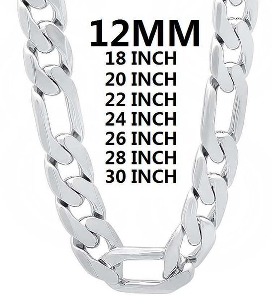 designer necklace solid 925 sterling silver for men classic 12mm cuban chain 18-30 inches charm fashion jewelry wedding
designer necklace solid 925 sterling silver for men classic 12mm cuban chain 18-30 inches charm fashion jewelry wedding
