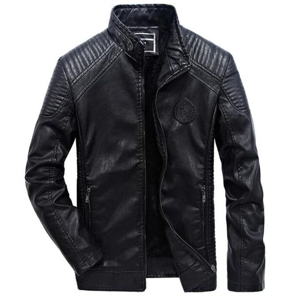 men's fur & faux autumn winter mens plus velvet leather jacket casual stand collar military motorcycle jackets male slim coats l-6xl, Black
men's fur & faux autumn winter mens plus velvet leather jacket casual stand collar military motorcycle jackets male slim coats l-6xl, Black