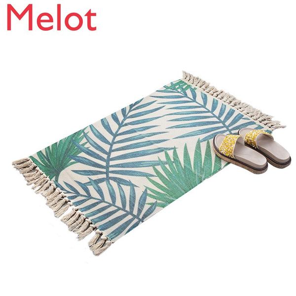 carpets european-style retro simple cotton and linen small fresh carpet living room bedroom family decorative tassels blanket
carpets european-style retro simple cotton and linen small fresh carpet living room bedroom family decorative tassels blanket