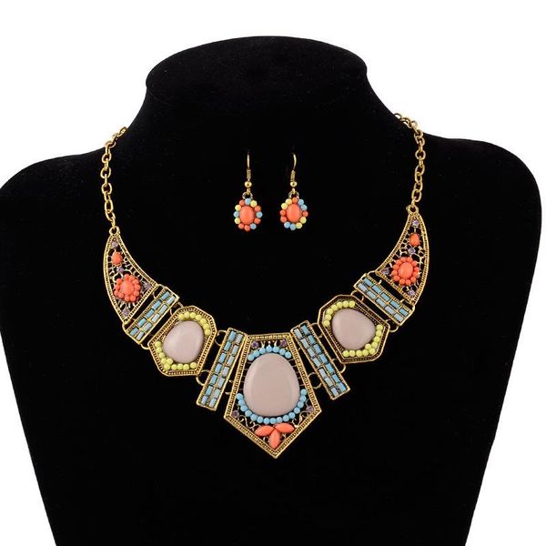 earrings & necklace female vintage choker pendants boho necklaces gypsy ethnic bohemian jewelry sets statement tribal orange, Silver
earrings & necklace female vintage choker pendants boho necklaces gypsy ethnic bohemian jewelry sets statement tribal orange, Silver