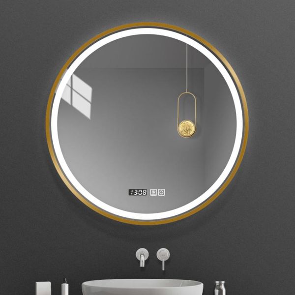 mirrors anti fog shatterproof bathroom mirror with monitor gold makeup led light bluetooth miroir mural furniture
mirrors anti fog shatterproof bathroom mirror with monitor gold makeup led light bluetooth miroir mural furniture