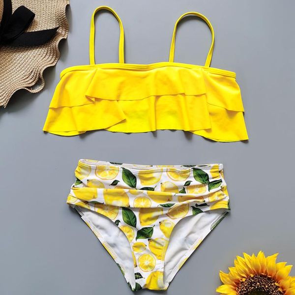 one-piece suits lemon print girl swimsuit kids 7-14 years teenage bikini set ruffle 2 piece children's swimwear bathing suit beachwear
one-piece suits lemon print girl swimsuit kids 7-14 years teenage bikini set ruffle 2 piece children's swimwear bathing suit beachwear