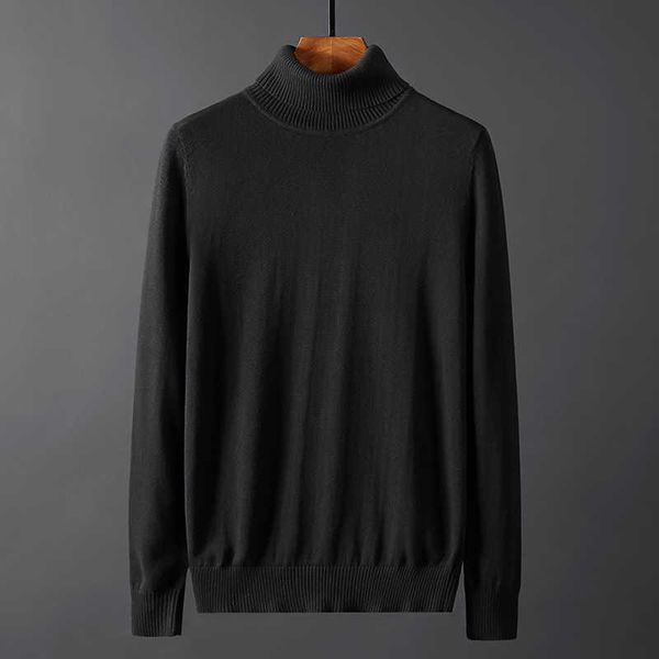 men's cotton turtleneck sweater, youth knitted exquisite, loose, uniform color, new product, autumn 2021, White;black
men's cotton turtleneck sweater, youth knitted exquisite, loose, uniform color, new product, autumn 2021, White;black