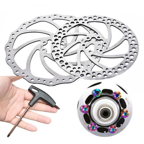 bike brakes 140/160/180/203mm mtb disc brake rotor t25 torx wrench 12pcs bicycle screws cycling parts
bike brakes 140/160/180/203mm mtb disc brake rotor t25 torx wrench 12pcs bicycle screws cycling parts
