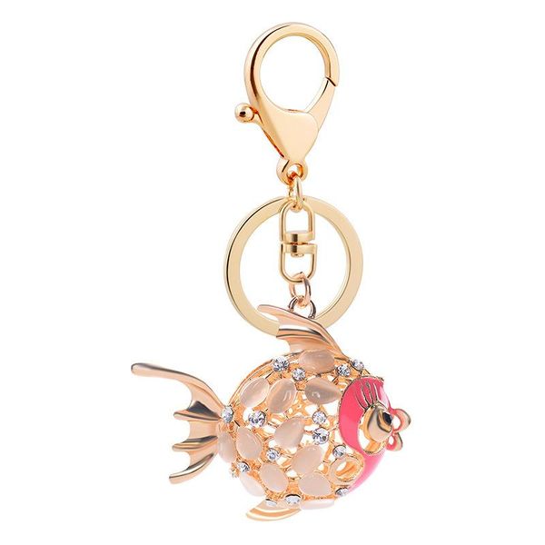 keychains crystal rhinestone fish keychain pretty cute marine animal goldfish keyring women bag hanging pendant charms key chain, Silver
keychains crystal rhinestone fish keychain pretty cute marine animal goldfish keyring women bag hanging pendant charms key chain, Silver