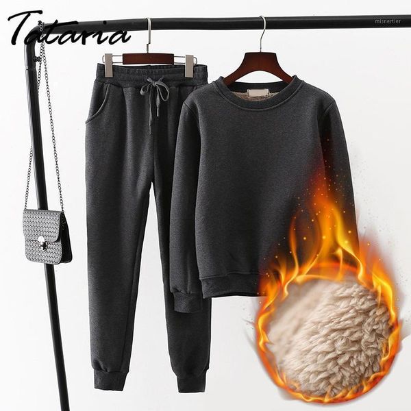 women's two piece pants set women and female winter suit cashmere velvet warm sweatshirt 2 suits for, White
women's two piece pants set women and female winter suit cashmere velvet warm sweatshirt 2 suits for, White