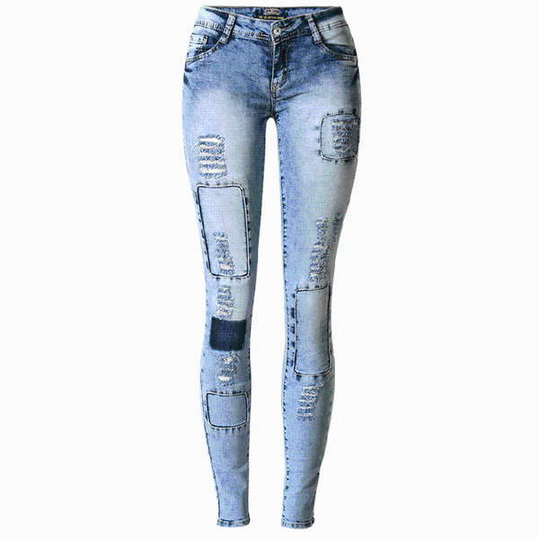 women's jeans autumn women blue denim patch designs slim skinny pencil pants elastic low waist spring female trousers streetwear c3066
women's jeans autumn women blue denim patch designs slim skinny pencil pants elastic low waist spring female trousers streetwear c3066