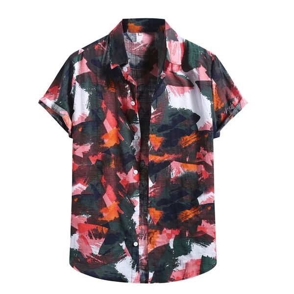 40# print men's shirts fashion cotton linen print short sleeve button up shirt blouse vintage streetwear shirts, White;black
40# print men's shirts fashion cotton linen print short sleeve button up shirt blouse vintage streetwear shirts, White;black