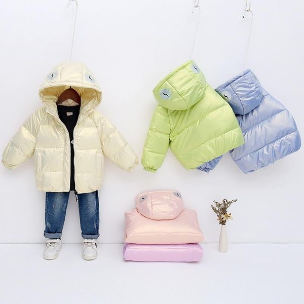 down coat 2021 children's jacket boys winter hooded cotton parka girlsthicken warm shiny outwear kids zipper short soft clothing, Blue;gray
down coat 2021 children's jacket boys winter hooded cotton parka girlsthicken warm shiny outwear kids zipper short soft clothing, Blue;gray