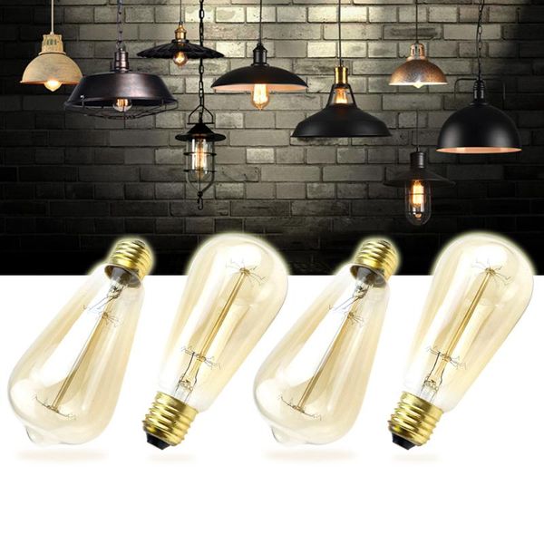bulbs 4pcs/lot retro edison e27 ac220v lightbulb incandescent 40w st64 for pendant lamp lighting chandelier replace jq
bulbs 4pcs/lot retro edison e27 ac220v lightbulb incandescent 40w st64 for pendant lamp lighting chandelier replace jq