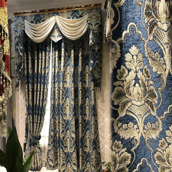 curtain & drapes european style curtains for living room bedroom roman chenille jacquard luxury finished product customization
curtain & drapes european style curtains for living room bedroom roman chenille jacquard luxury finished product customization